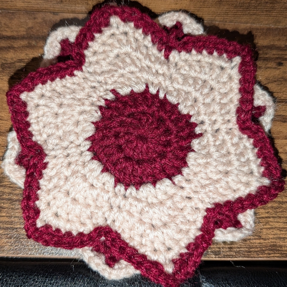 Handmade Crochet Coaster